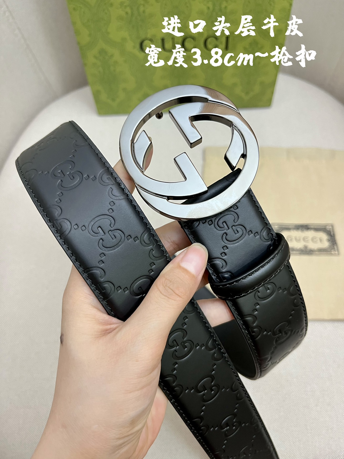 Gucci Leather Belts 1:1 Mirror Version
