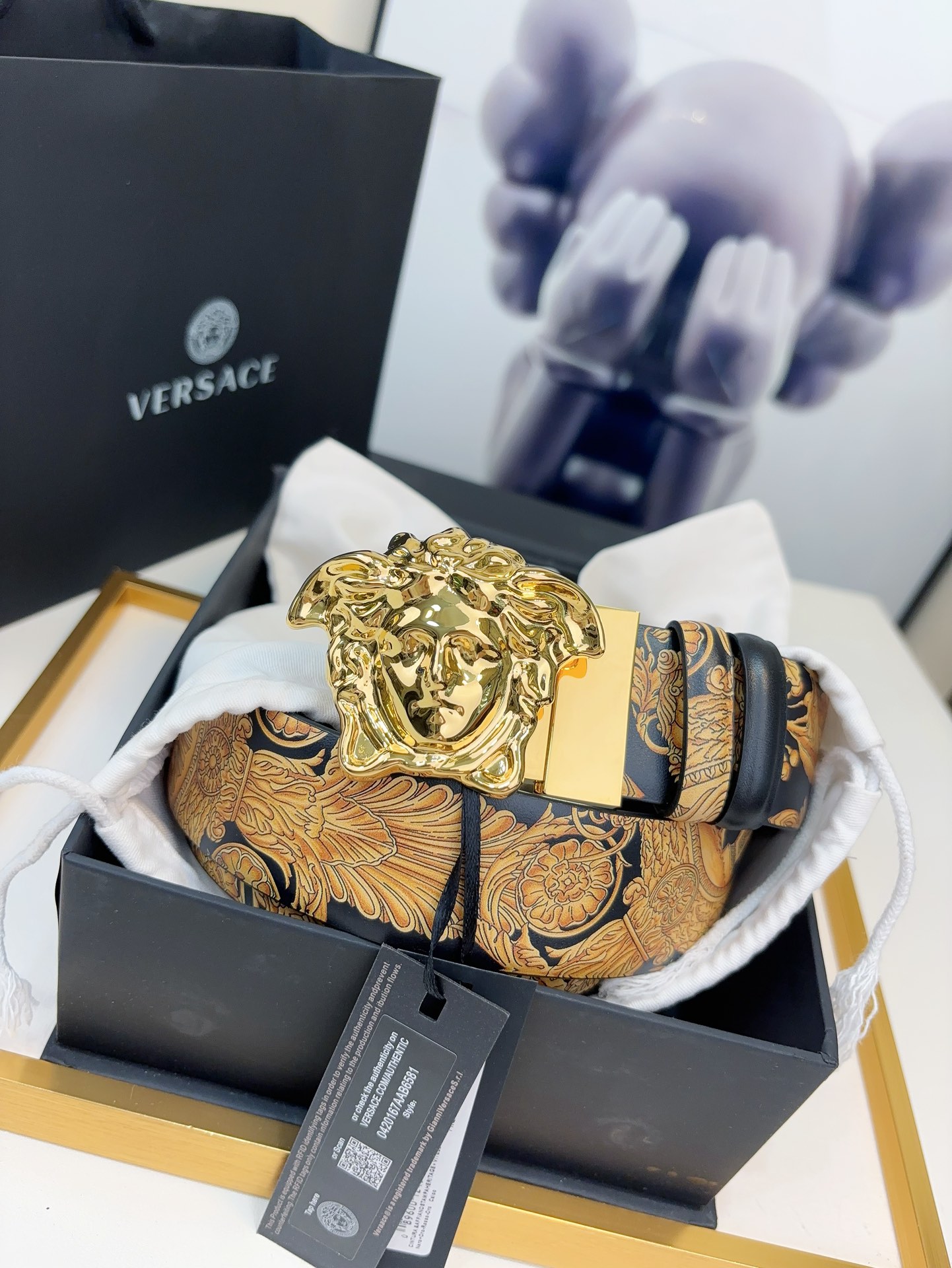 Versace Leather Belts 1:1 Mirror Version