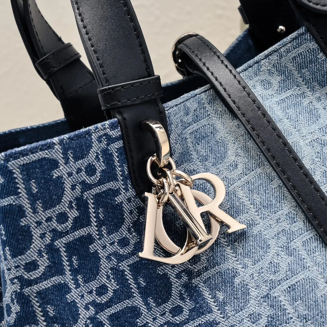 Dior Denim Medium Dior Toujours Bag Shoulder Bag Handbag  (Replica)