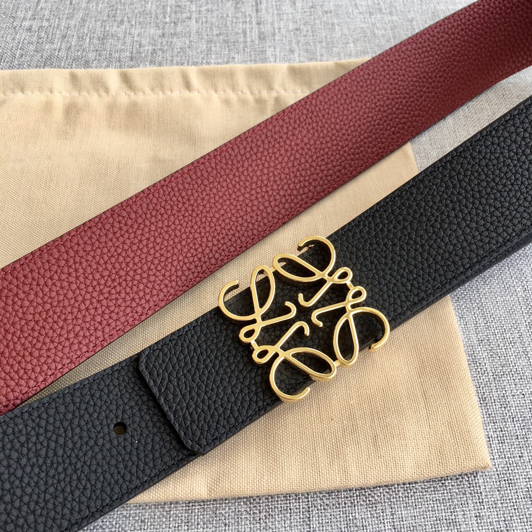 Loewe Leather Belts 1:1 Mirror Version