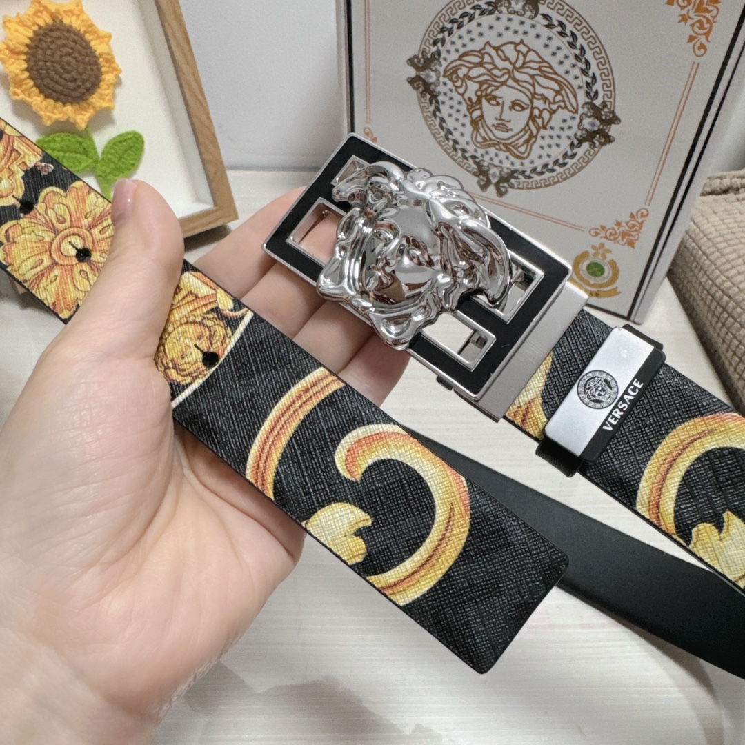 Versace Leather Belts 1:1 Mirror Version