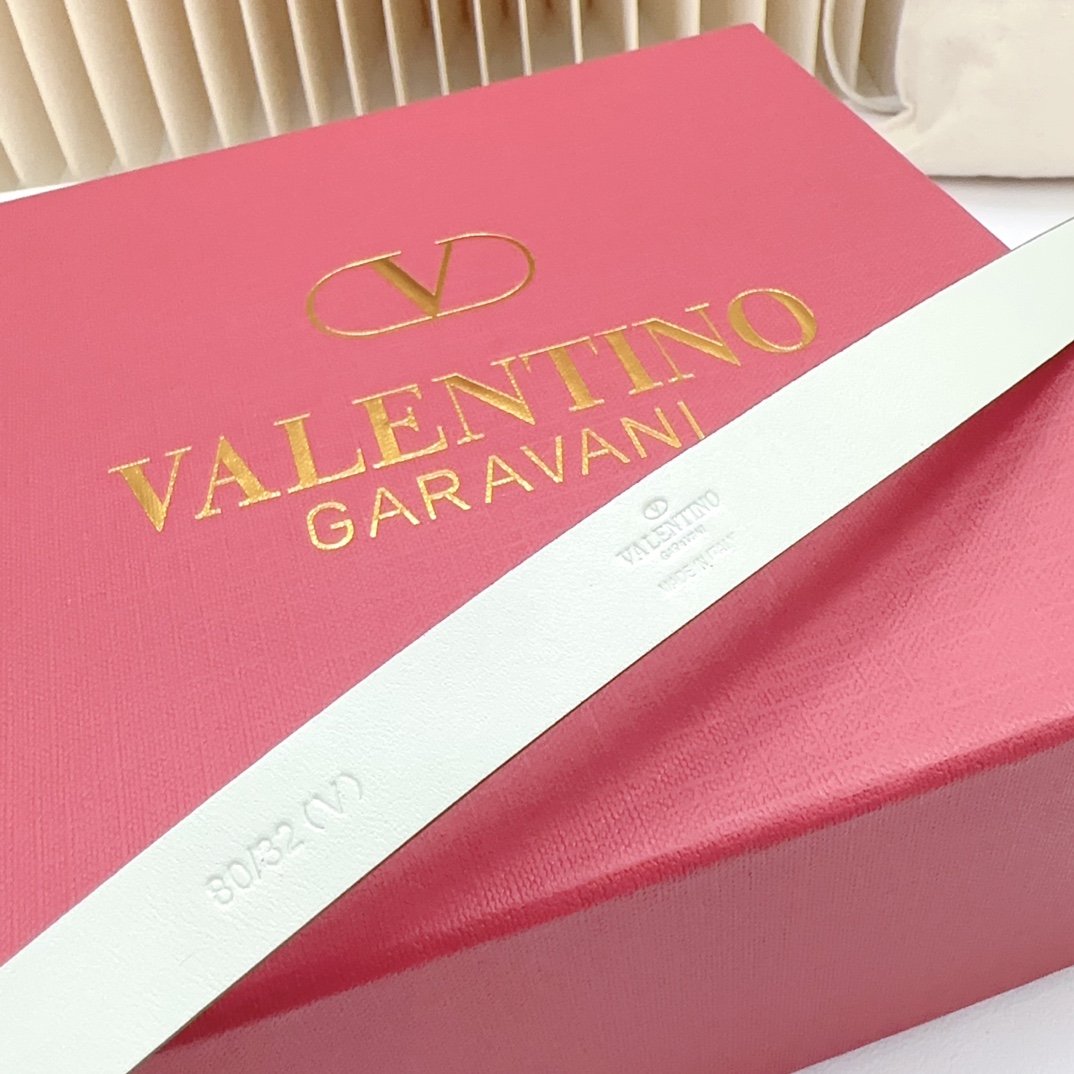 Valentino Leather Belts 1:1 Mirror Version