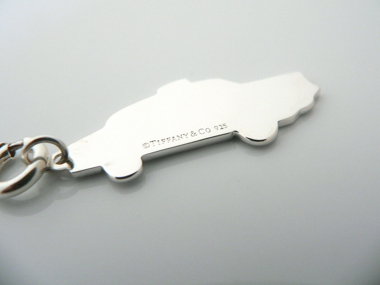 Tiffany & Co Silver Taxi Taxicab Charm Pendant Clasp 4 Necklace Bracelet Gift