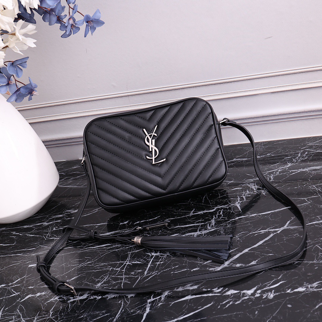 Saint Laurent YSL Square Tassel Camera Shoulder Bag(Replica)