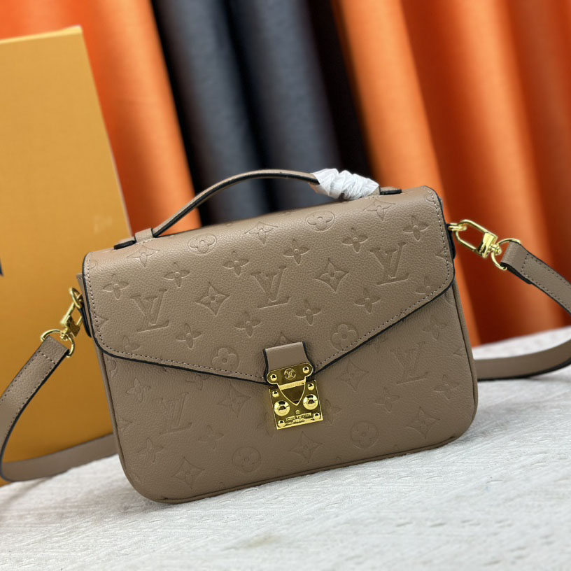 Louis Vuitton Pochette Métis Bag Beige For Women 9.8incn 25cm M11461