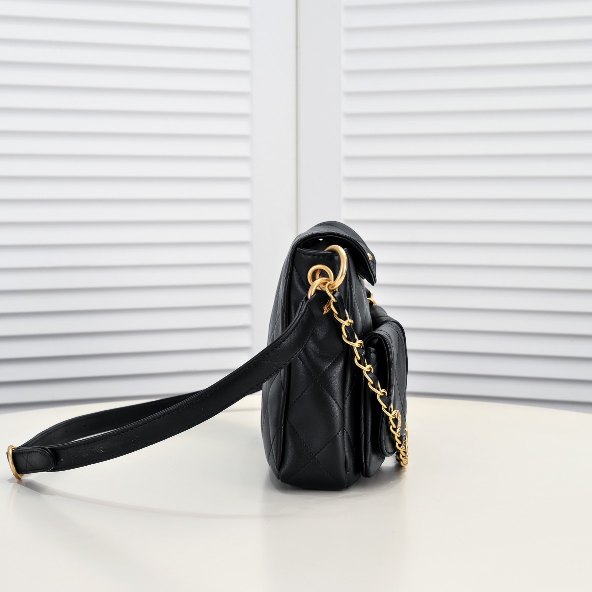 Chanel 24p Underarm Hoho Hippie Bag Small Shoulder Bag Handbag