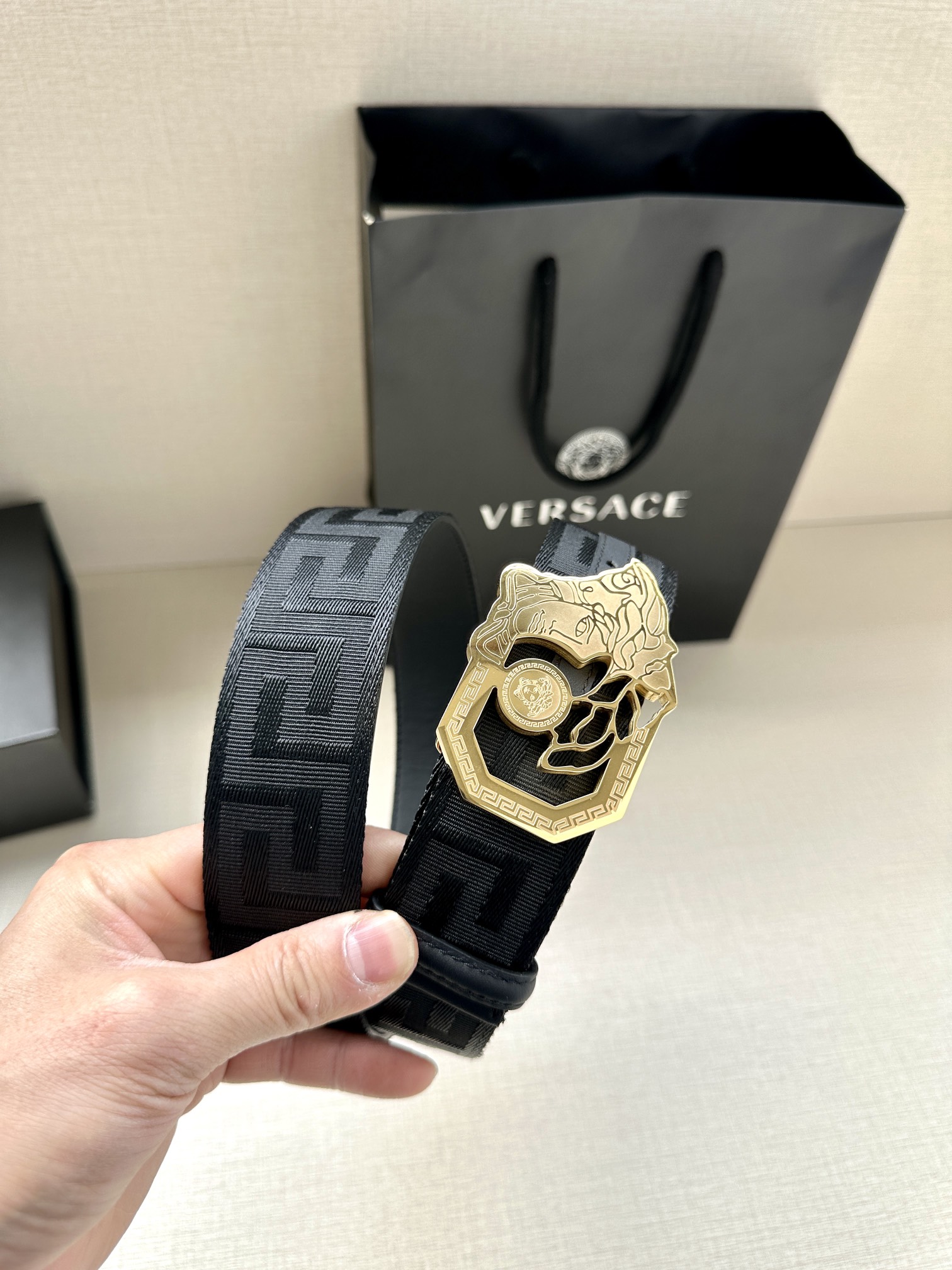 Versace Leather Belts 1:1 Mirror Version