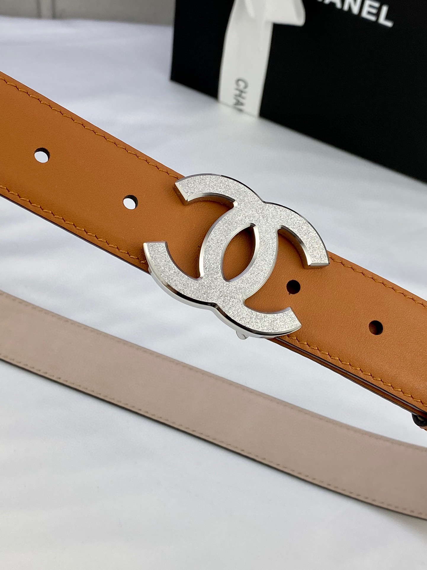 Chanel Leather Belts 1:1 Mirror Version