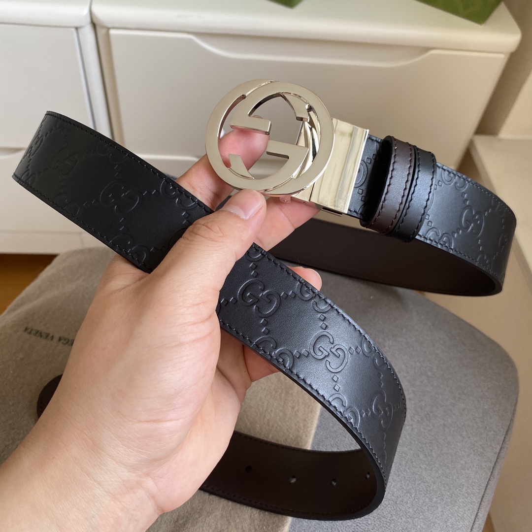 Gucci Leather Belts 1:1 Mirror Version