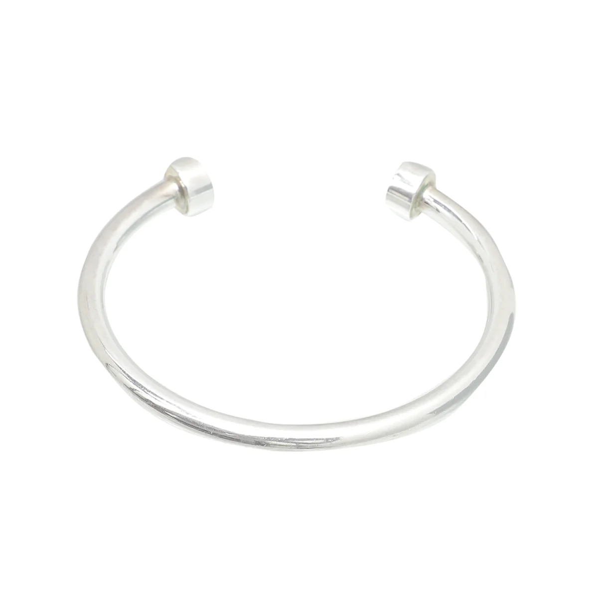 Tiffany & Co Silver Return To Tiffany Circle Edge Small Bracelet