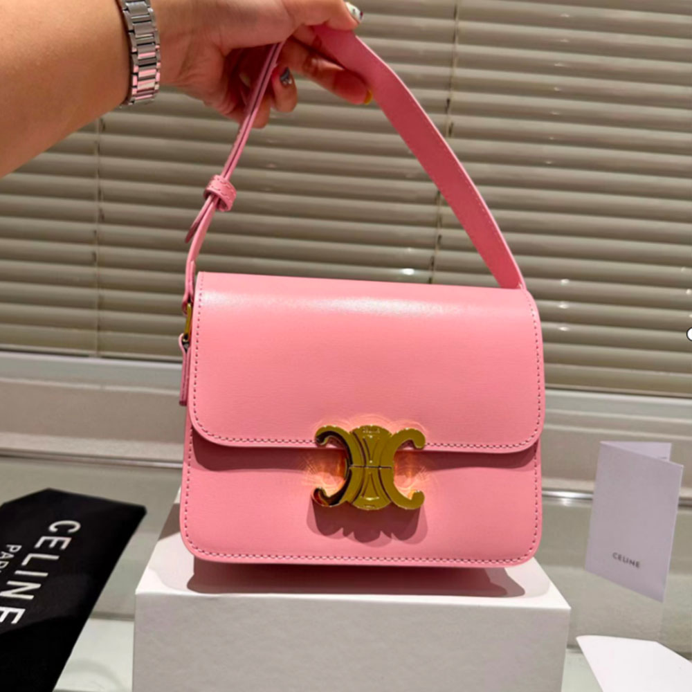CELINE Triomphe Shoulder Bag Small&Medium(Replica)