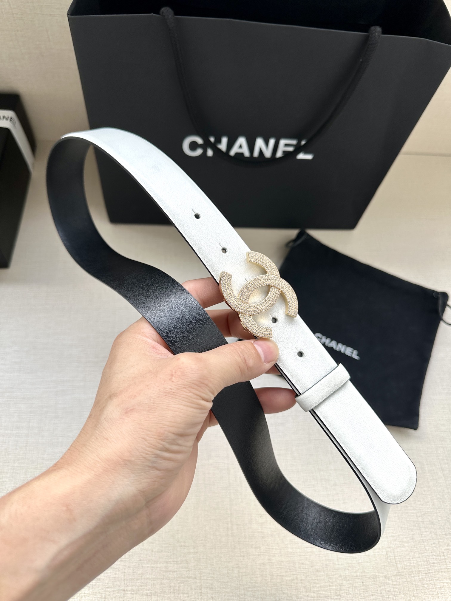 Chanel Leather Belts 1:1 Mirror Version