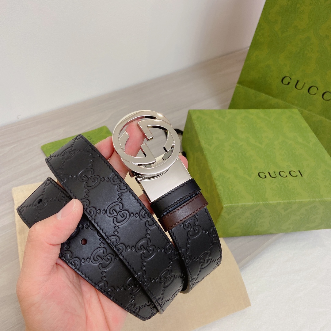 Gucci Leather Belts 1:1 Mirror Version