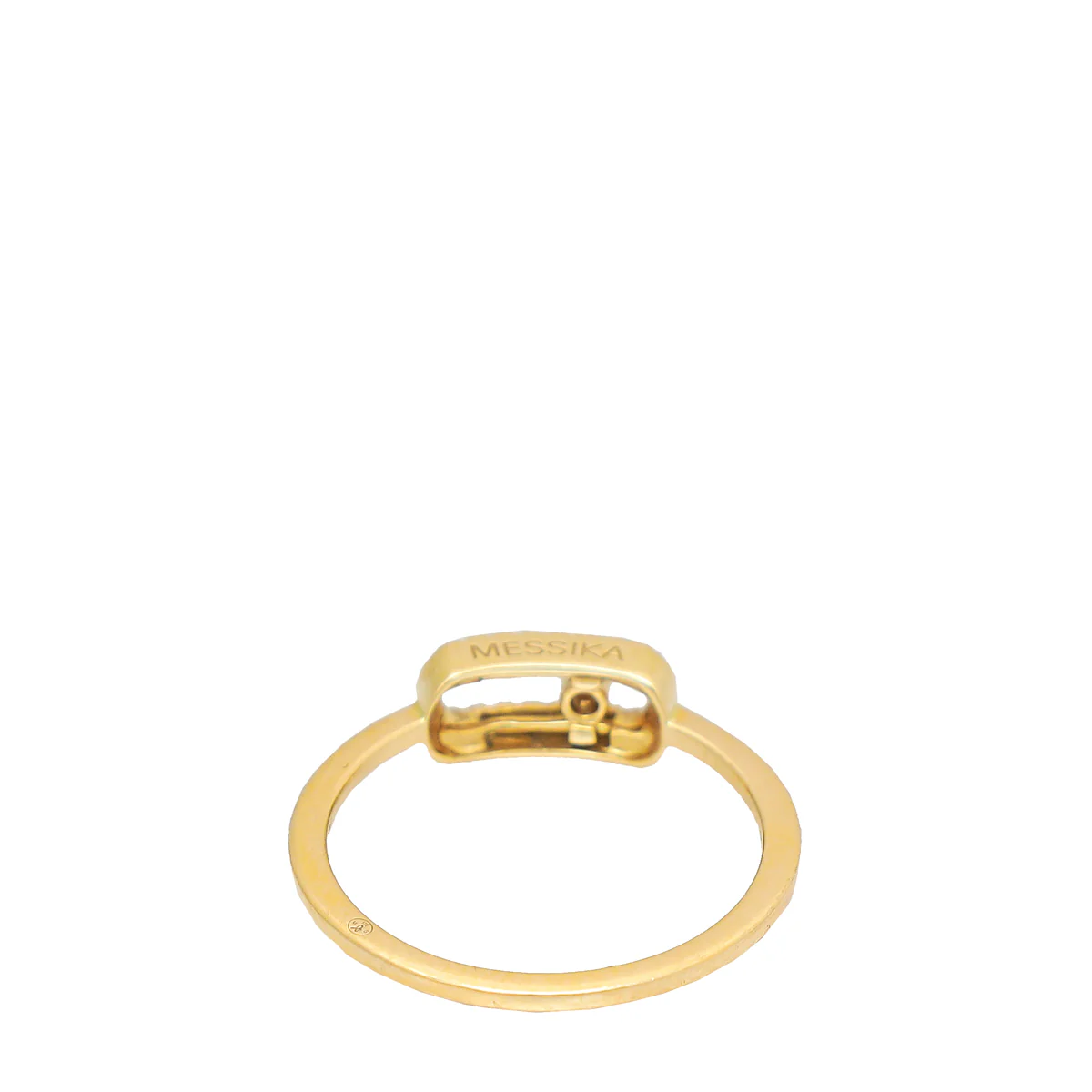 Messika 18K Yellow Gold Diamond Move Uno Ring 50