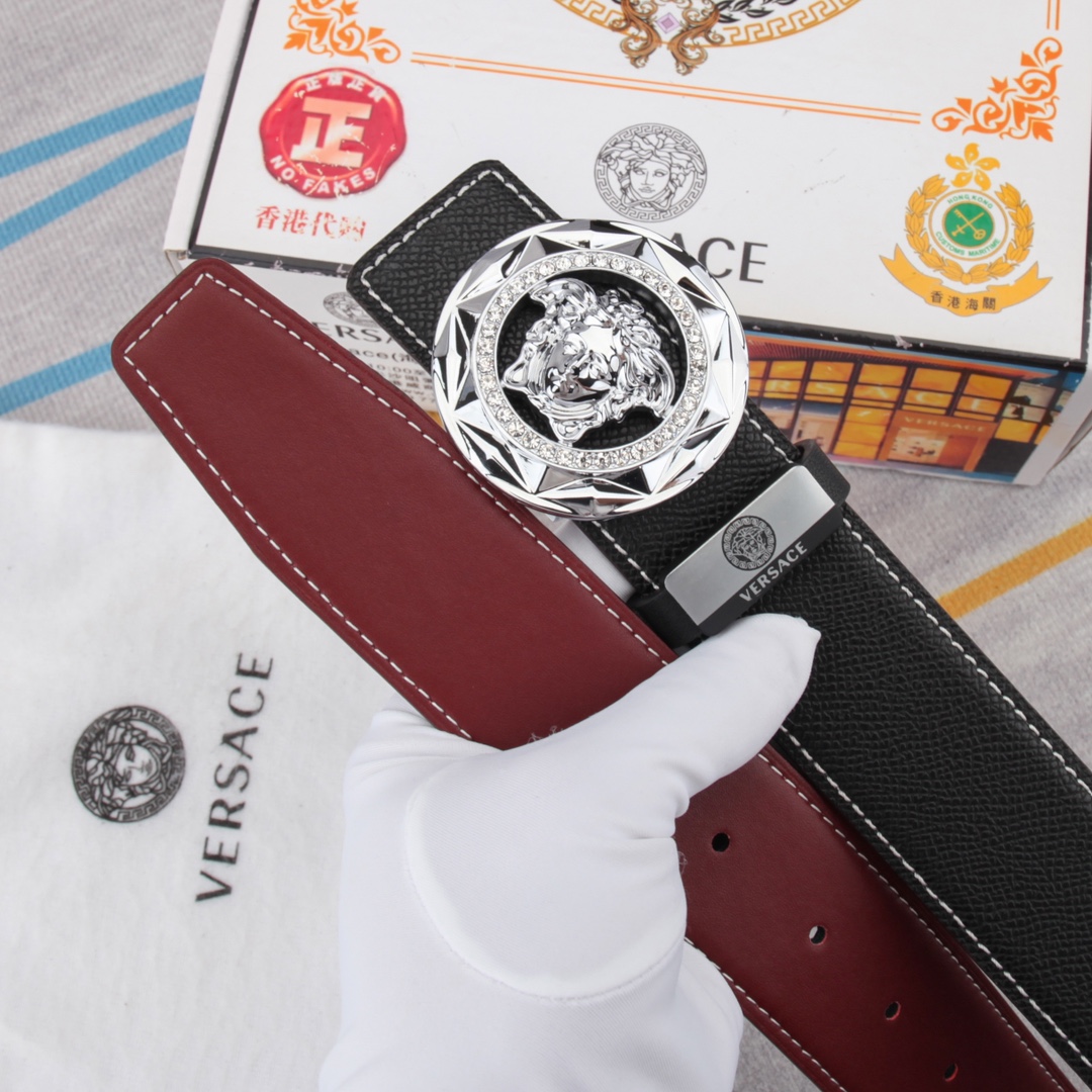 Versace Leather Belts 1:1 Mirror Version