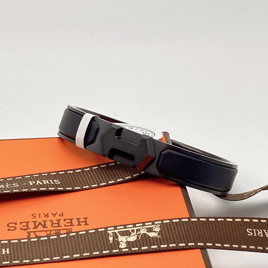 Hermes Black Bracelet
