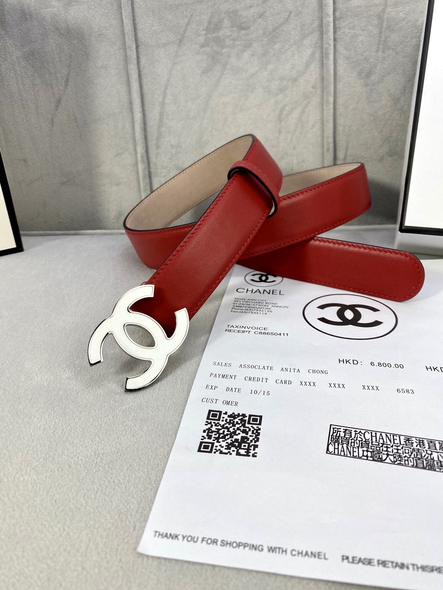 Chanel Leather Belts 1:1 Mirror Version