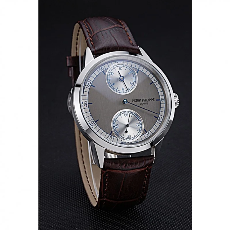 Two Dial 45 mm, Stainless Steel