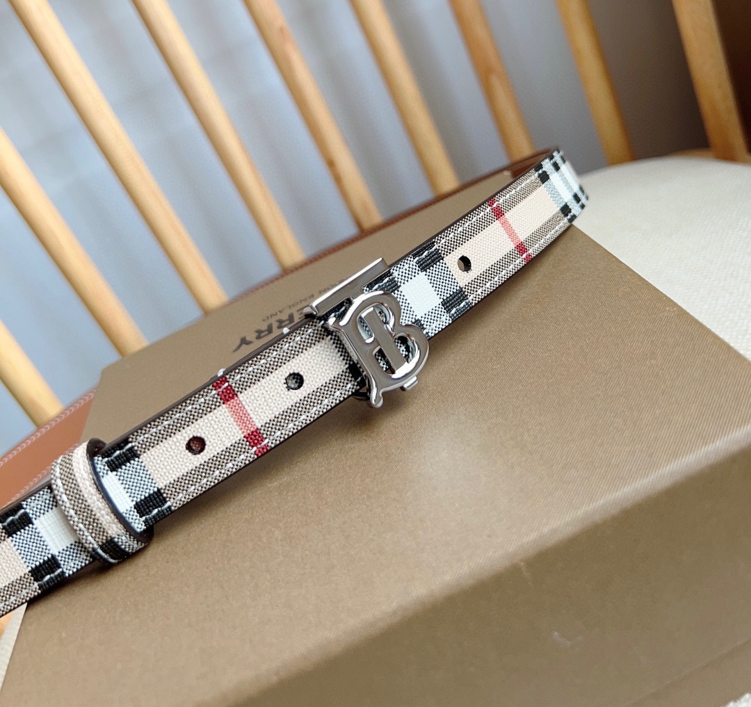 Burberry Leather Belts 1:1 Mirror Version