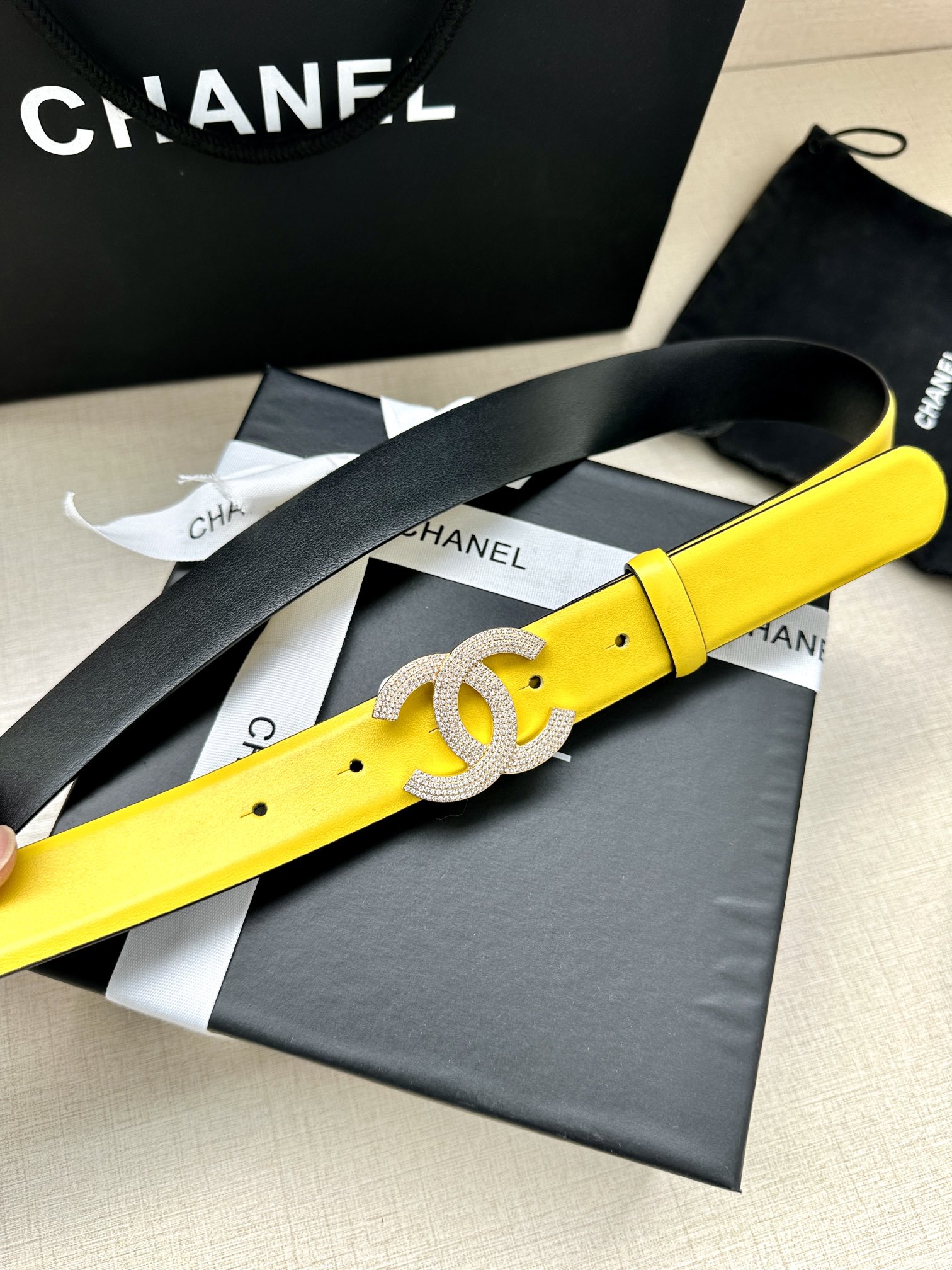 Chanel Leather Belts 1:1 Mirror Version