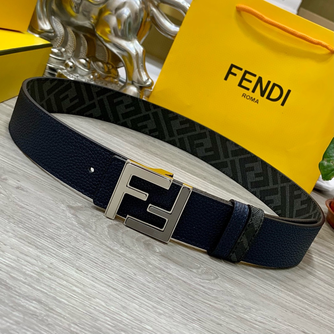 Fendi Leather Belts 1:1 Mirror Version