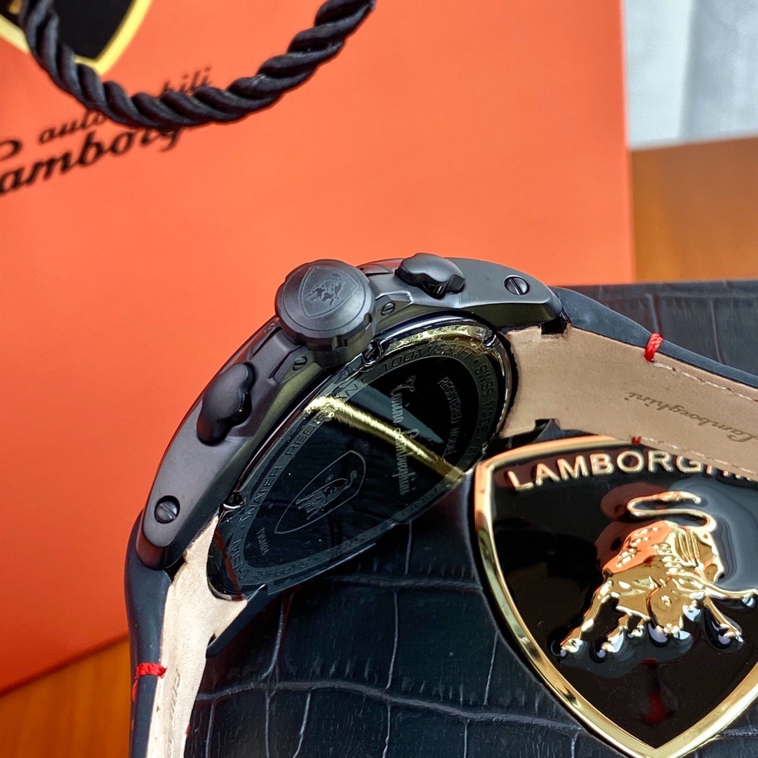 Tonino Lamborghini New Spyder Chronograph Black / red