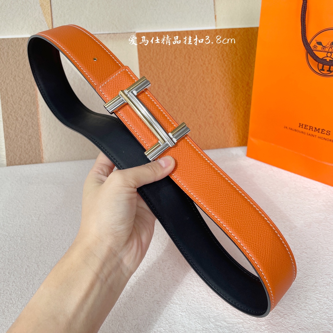 Hermes Leather Belts 1:1 Mirror Version