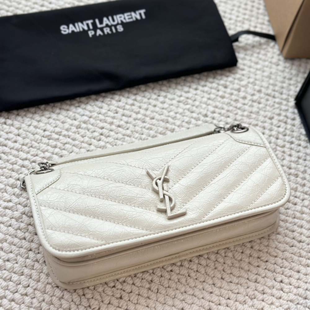 Saint Laurent YSL  Leather Chain Shoulder Bag Crossbody Bag(Replica)