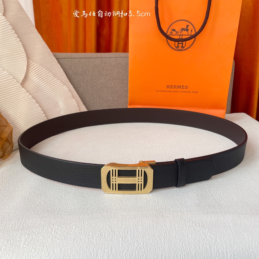 Hermes Leather Belts 1:1 Mirror Version