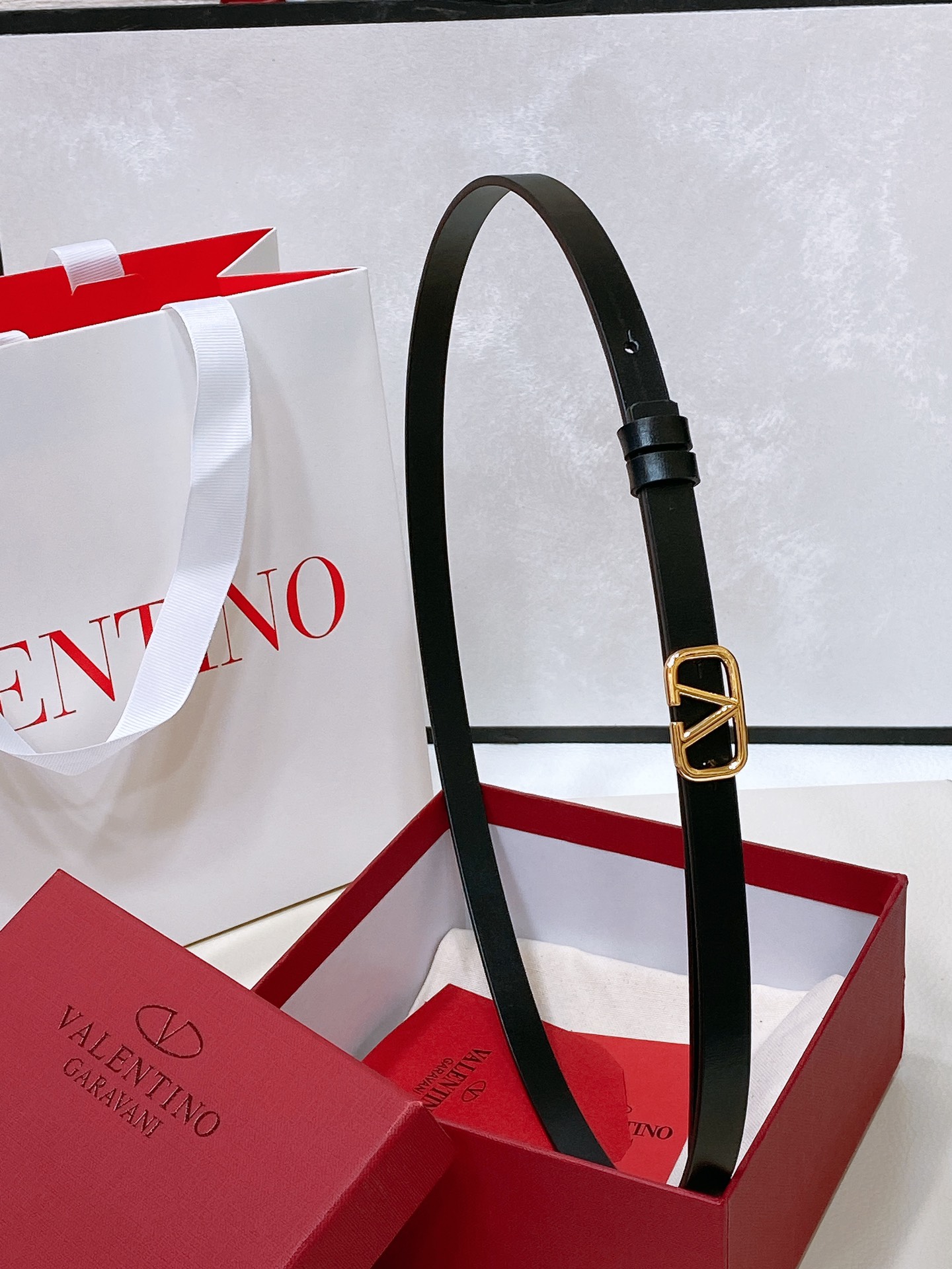 Valentino Leather Belts 1:1 Mirror Version