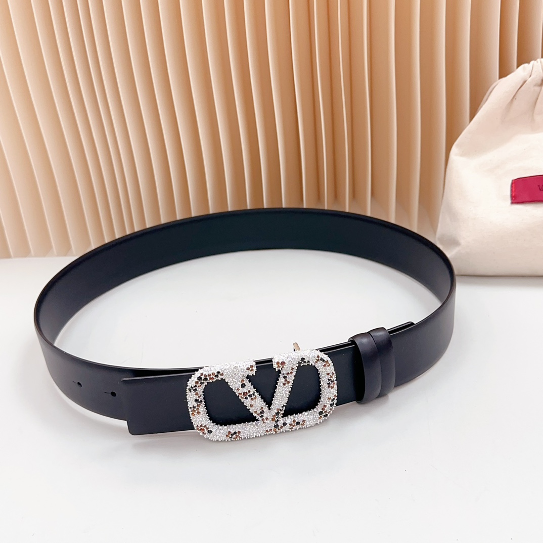 Valentino Leather Belts 1:1 Mirror Version