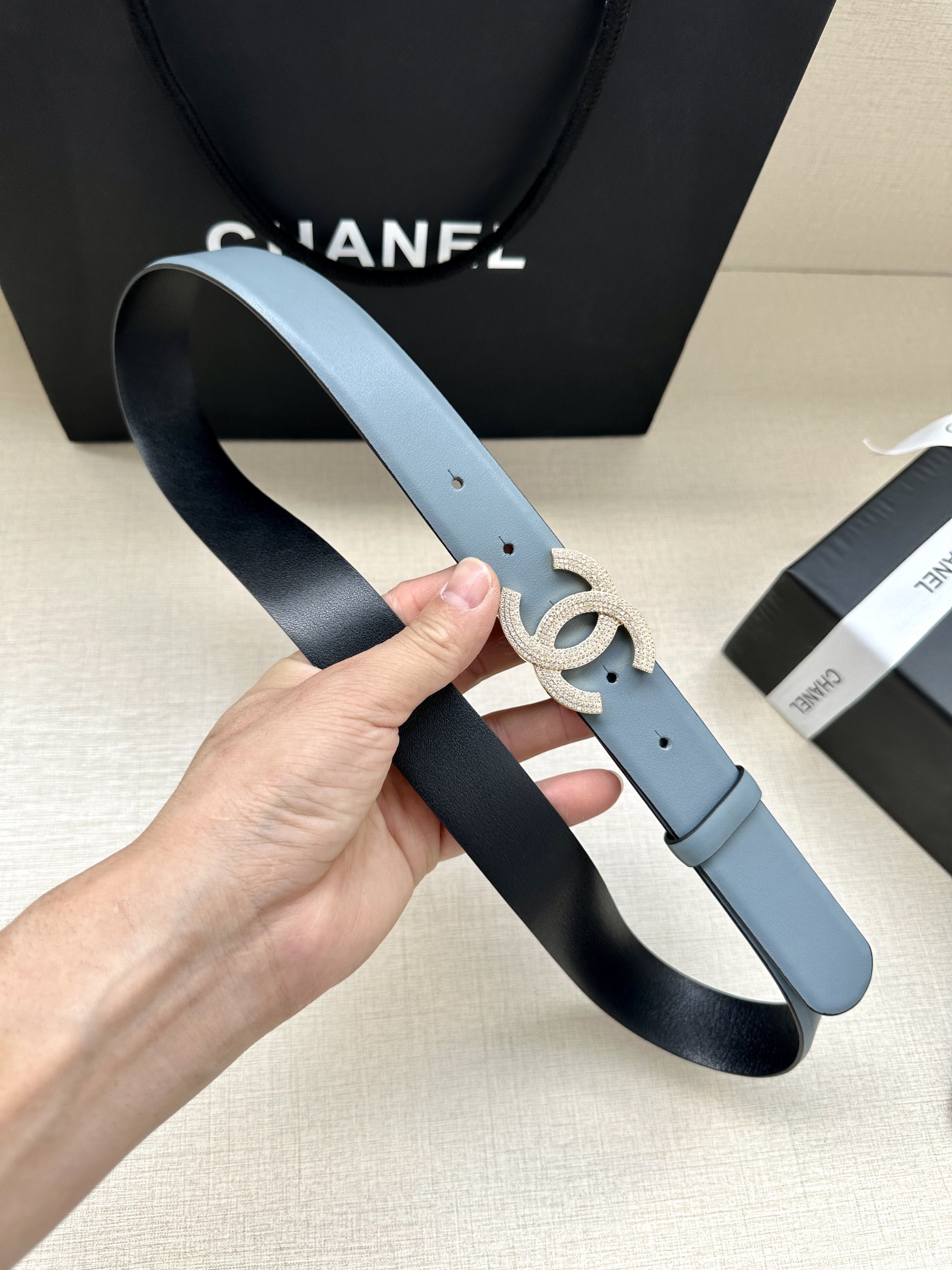 Chanel Leather Belts 1:1 Mirror Version