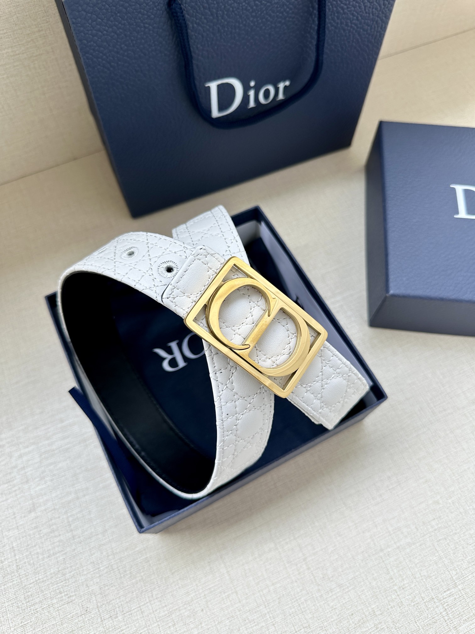 Dior Leather Belts 1:1 Mirror Version