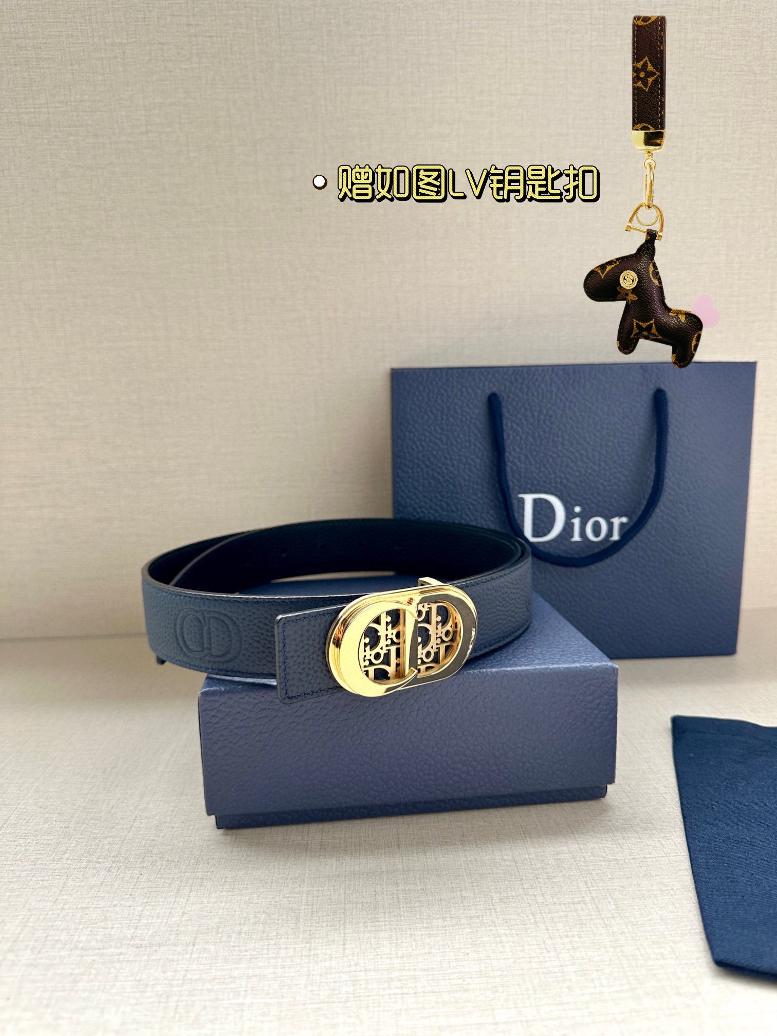 Dior Leather Belts 1:1 Mirror Version