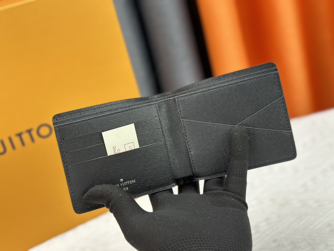 Louis Vuitton Brazza Damier Graphite Pixel N60895 M40452 Wallet Bag Handbag