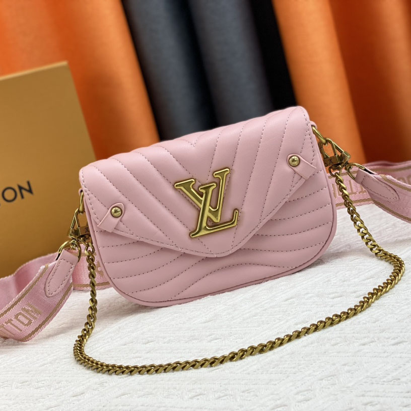 Louis Vuitton LV NEW WAVE Multi Pochette Shoulder Bag Strap Handbag(Replica)