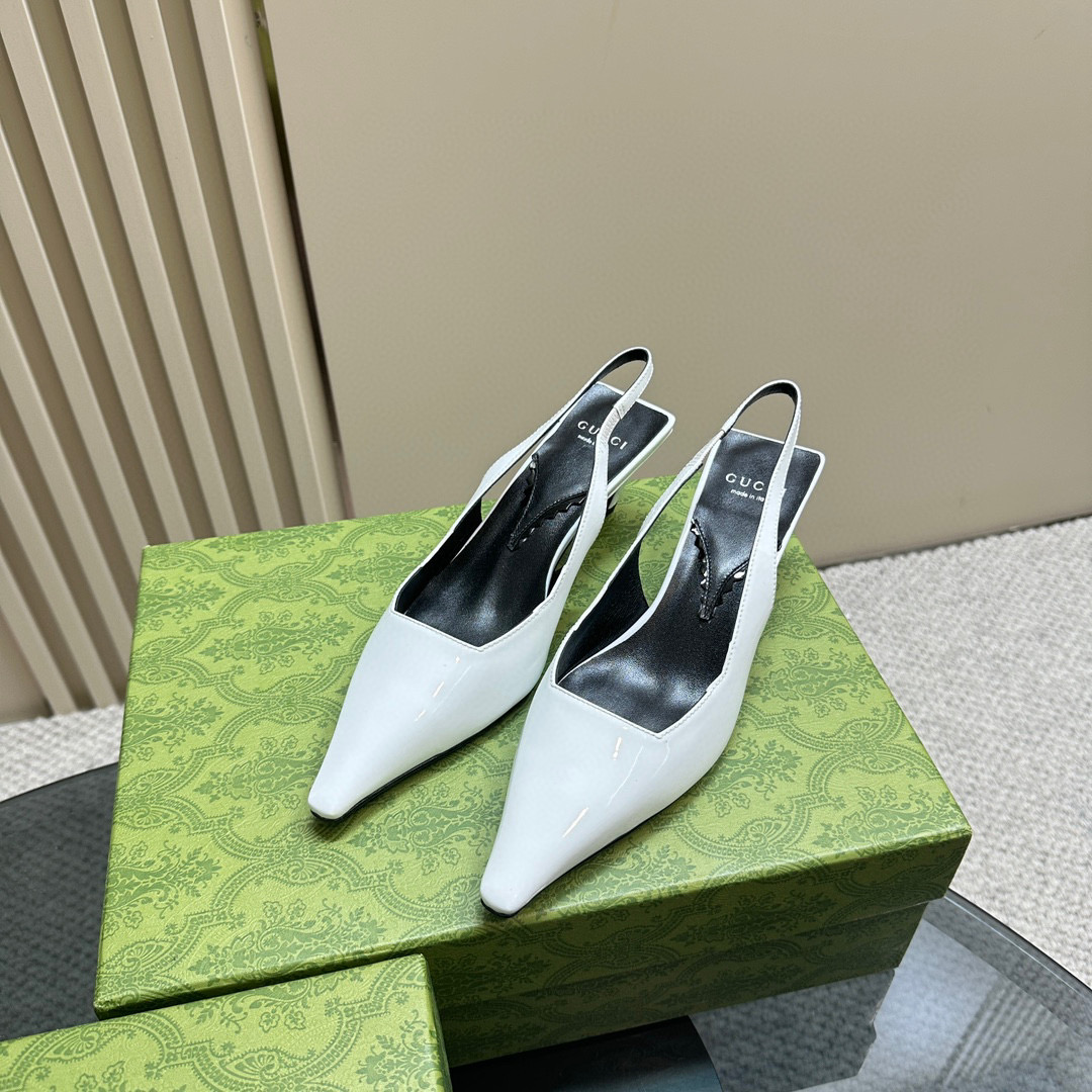 Gucci Square Toe Strappy Sandals Slide Sandal (Replica)