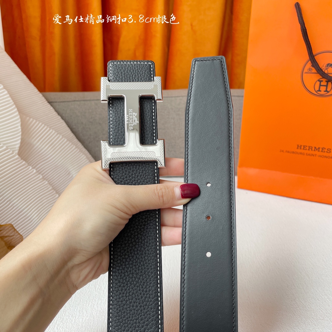 Hermes Leather Belts 1:1 Mirror Version