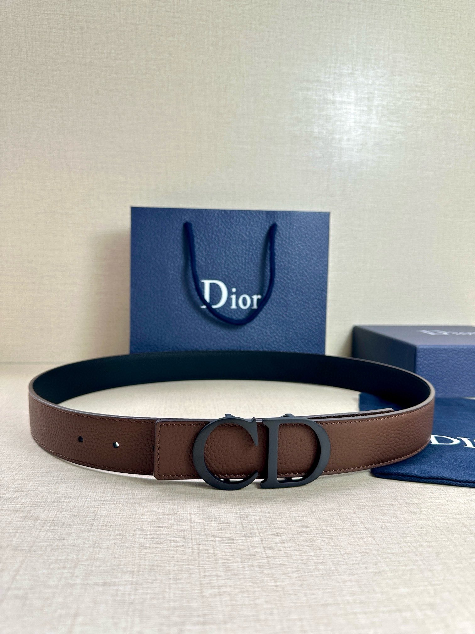 Dior Leather Belts 1:1 Mirror Version