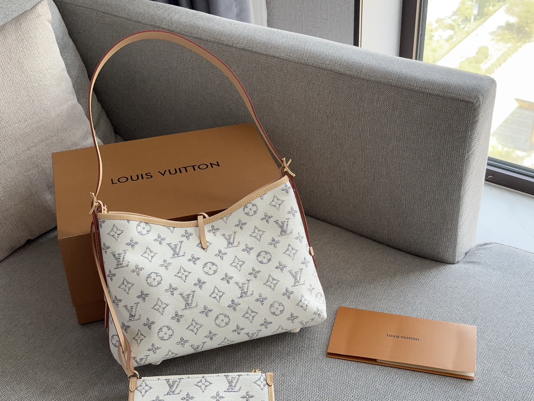 Louis Vuitton CarryAll M24707 M46203 M46197 Shoulder Bag Handbag