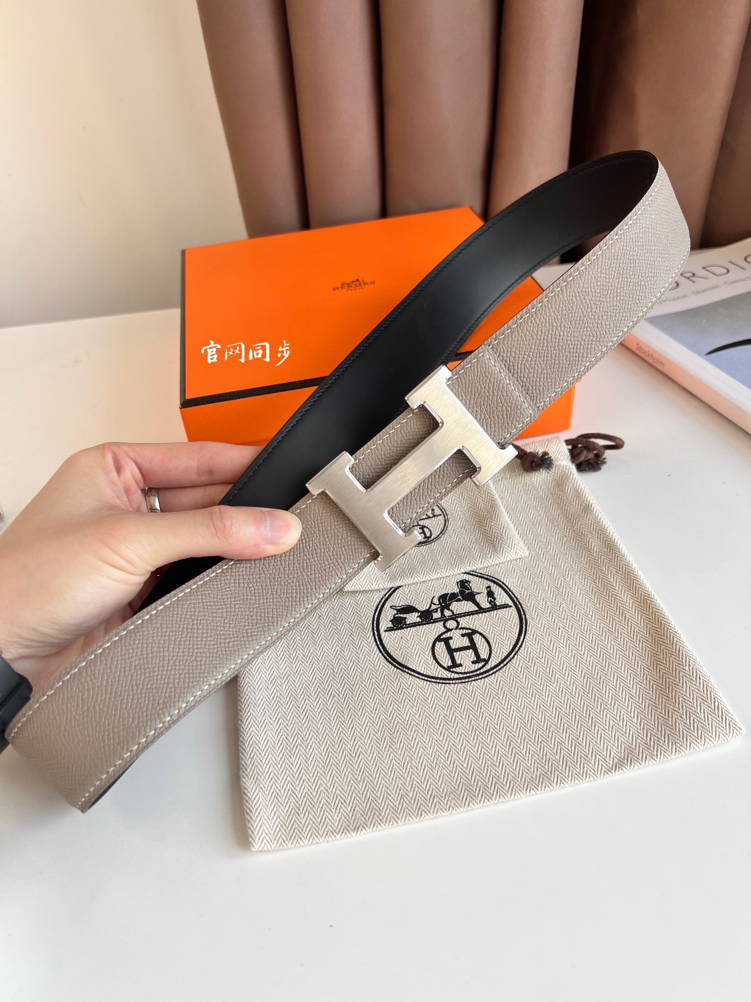 Hermes Leather Belts 1:1 Mirror Version