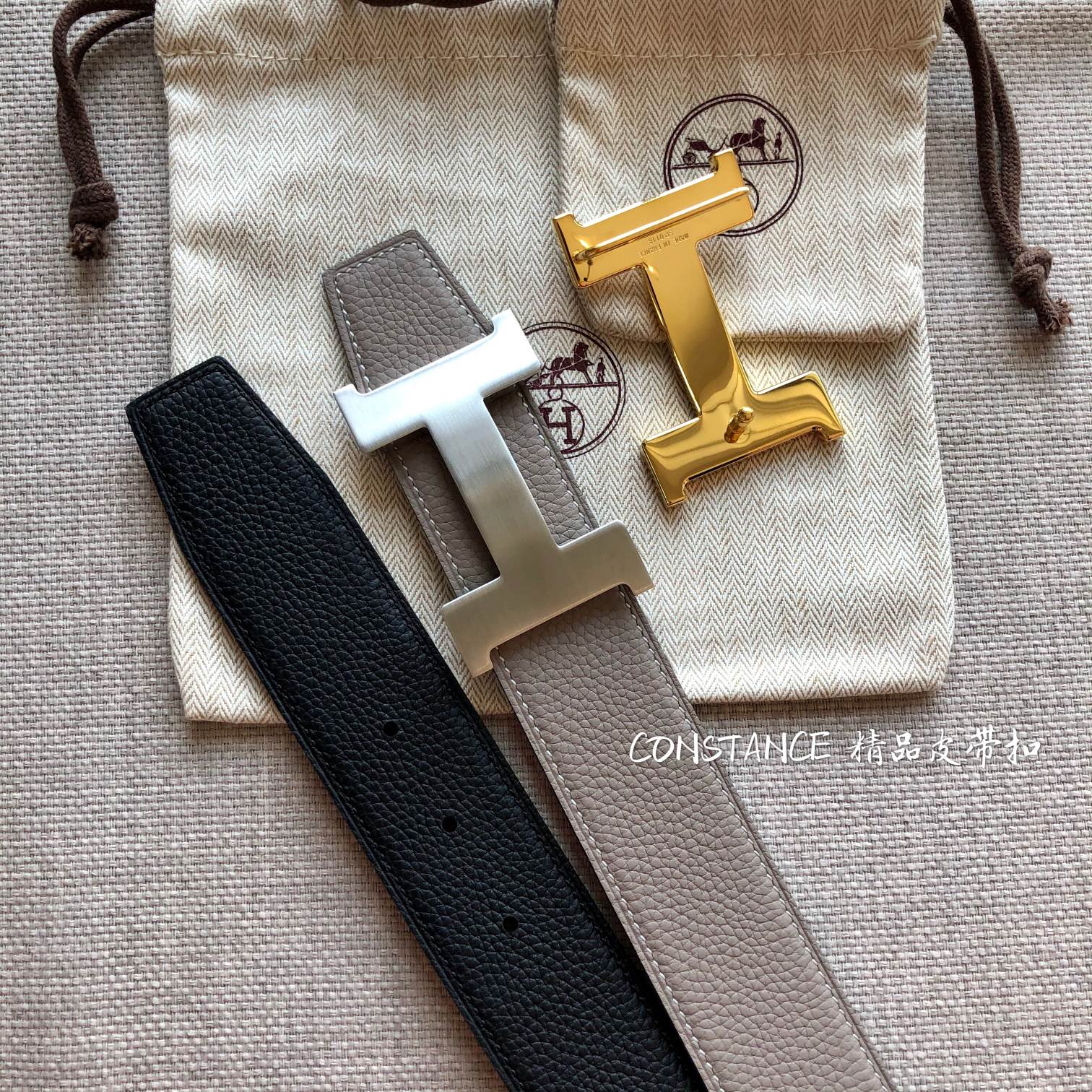 Hermes Leather Belts 1:1 Mirror Version