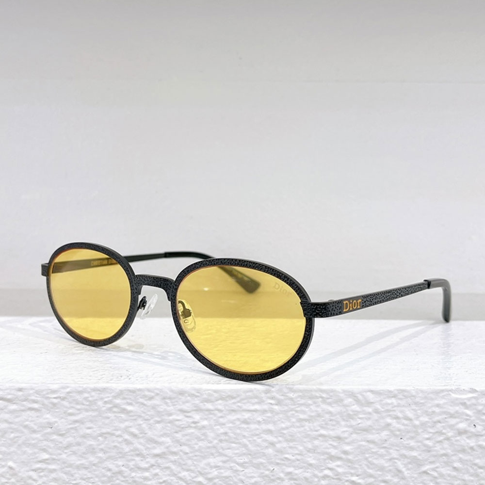 Dior Slim Metal Gold Frame sunglasses Top quality (Replica）