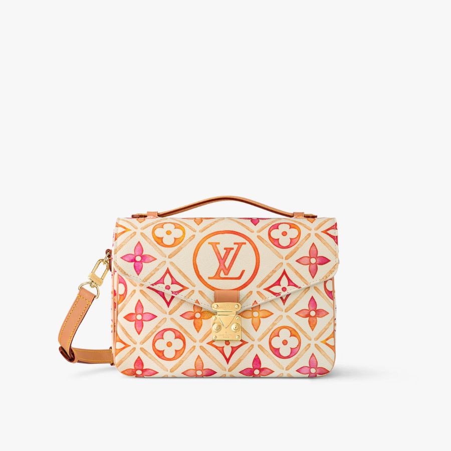 Louis Vuitton Pochette Métis Bag Beige For Women 9.8incn 25cm M11461