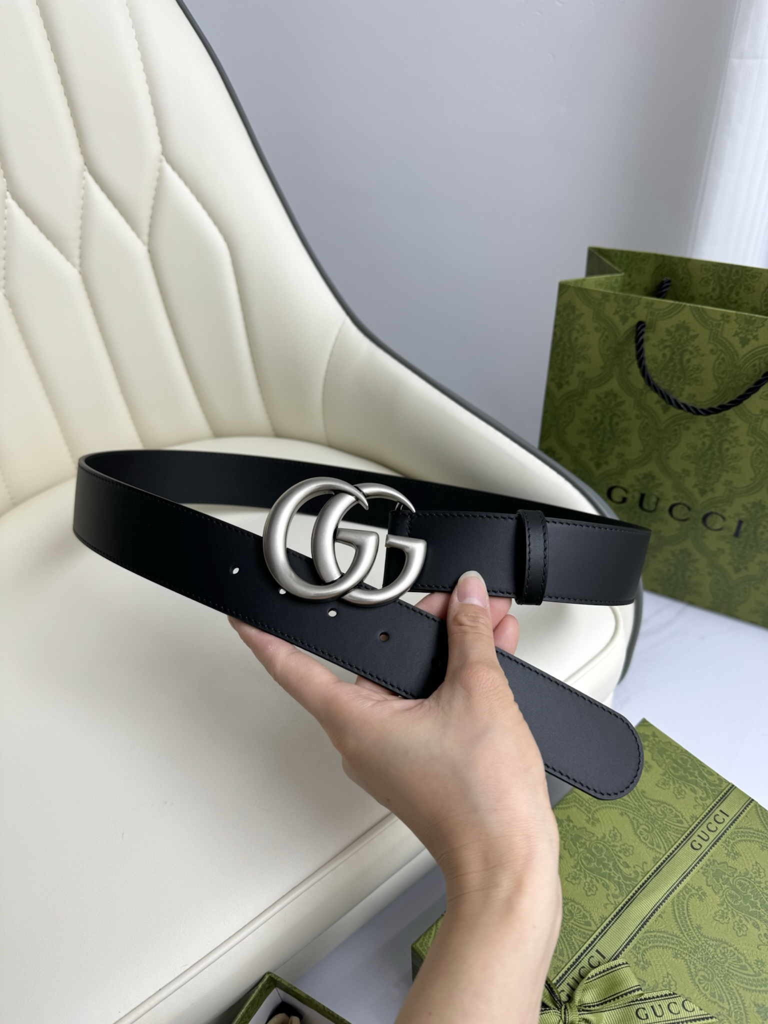 Gucci Leather Belts 1:1 Mirror Version