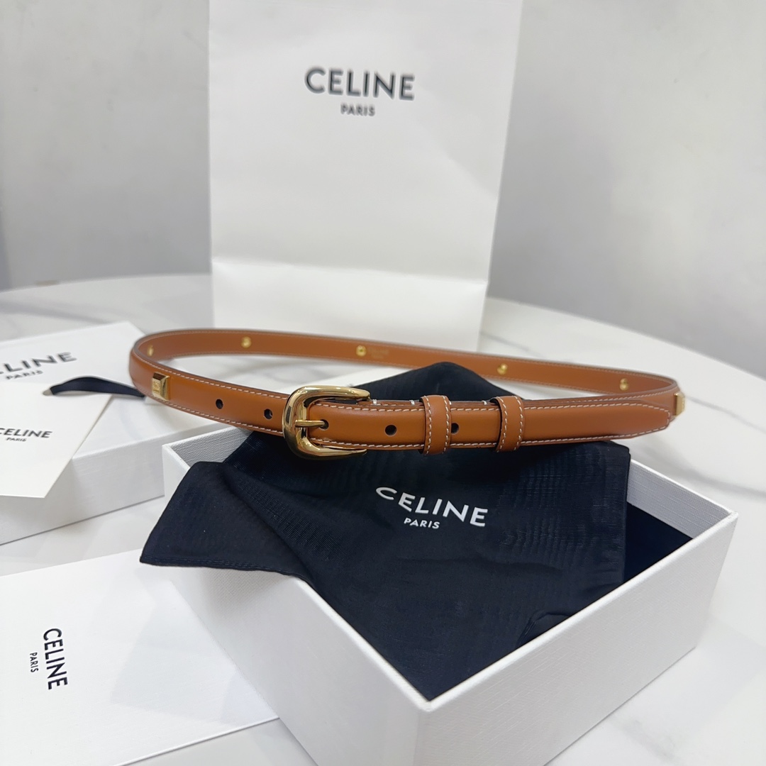 Celine Leather Belts 1:1 Mirror Version