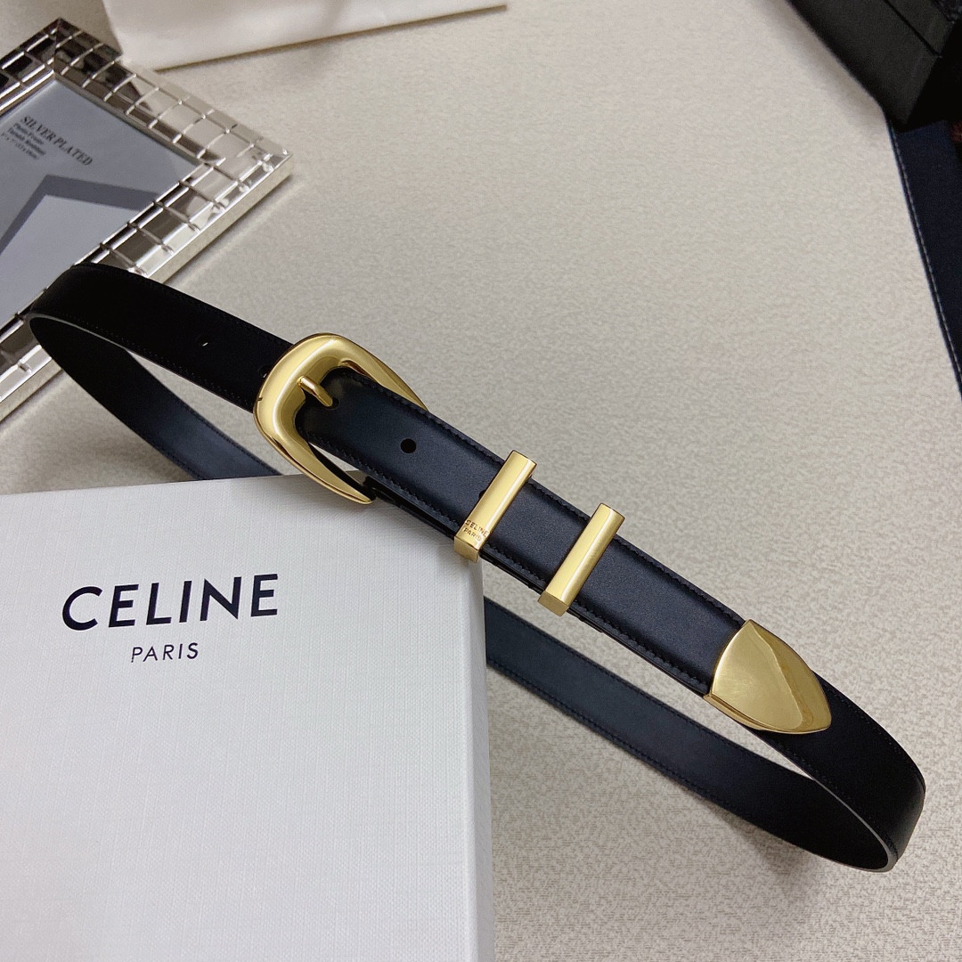 Celine Leather Belts 1:1 Mirror Version