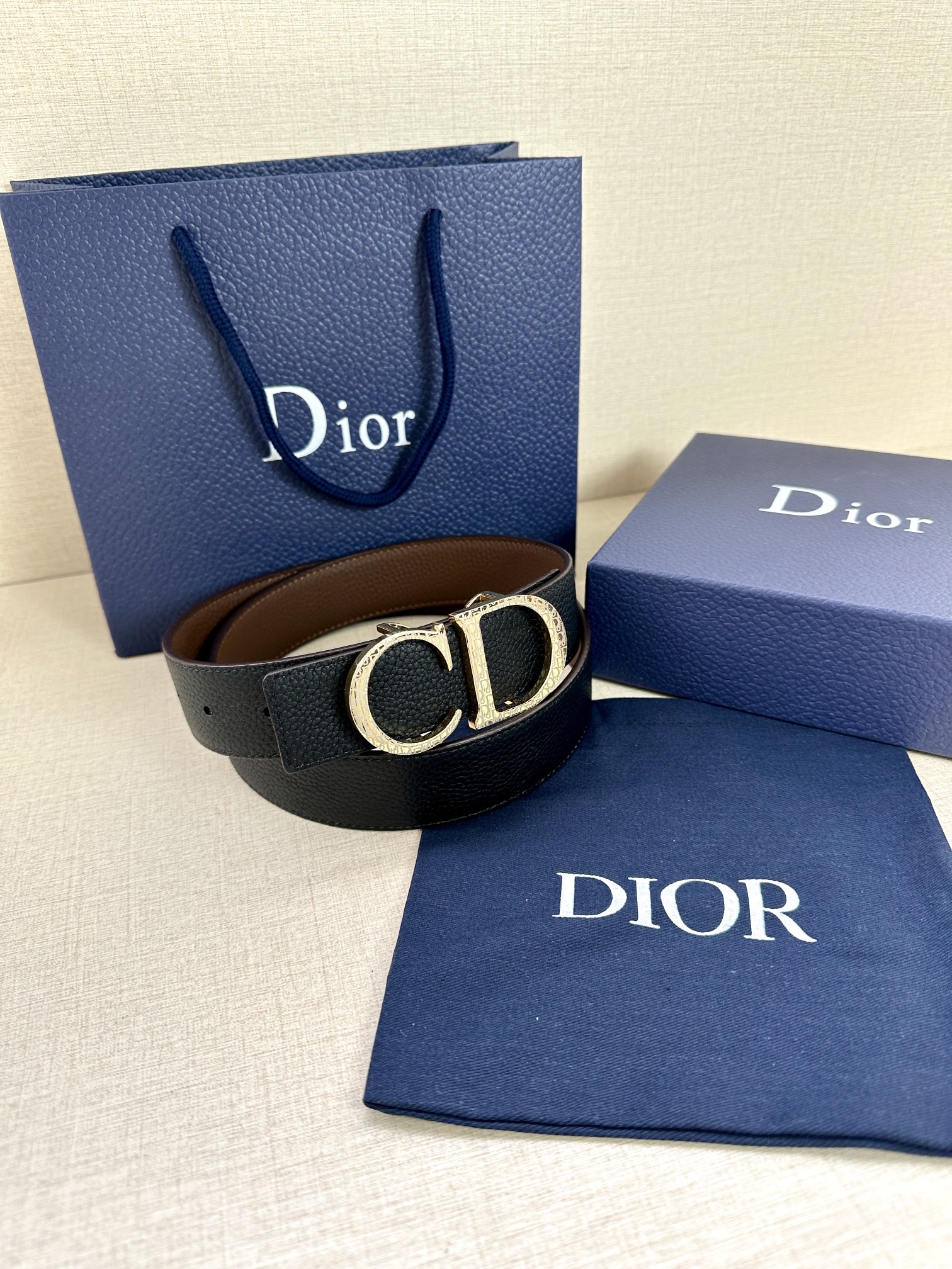 Dior Leather Belts 1:1 Mirror Version
