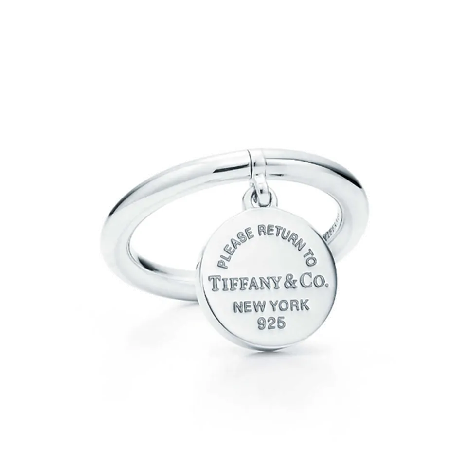 Wholesale Return To Tiffany Round Tag Pendant Sterling Silver Jewelry Online Shop GRP08669