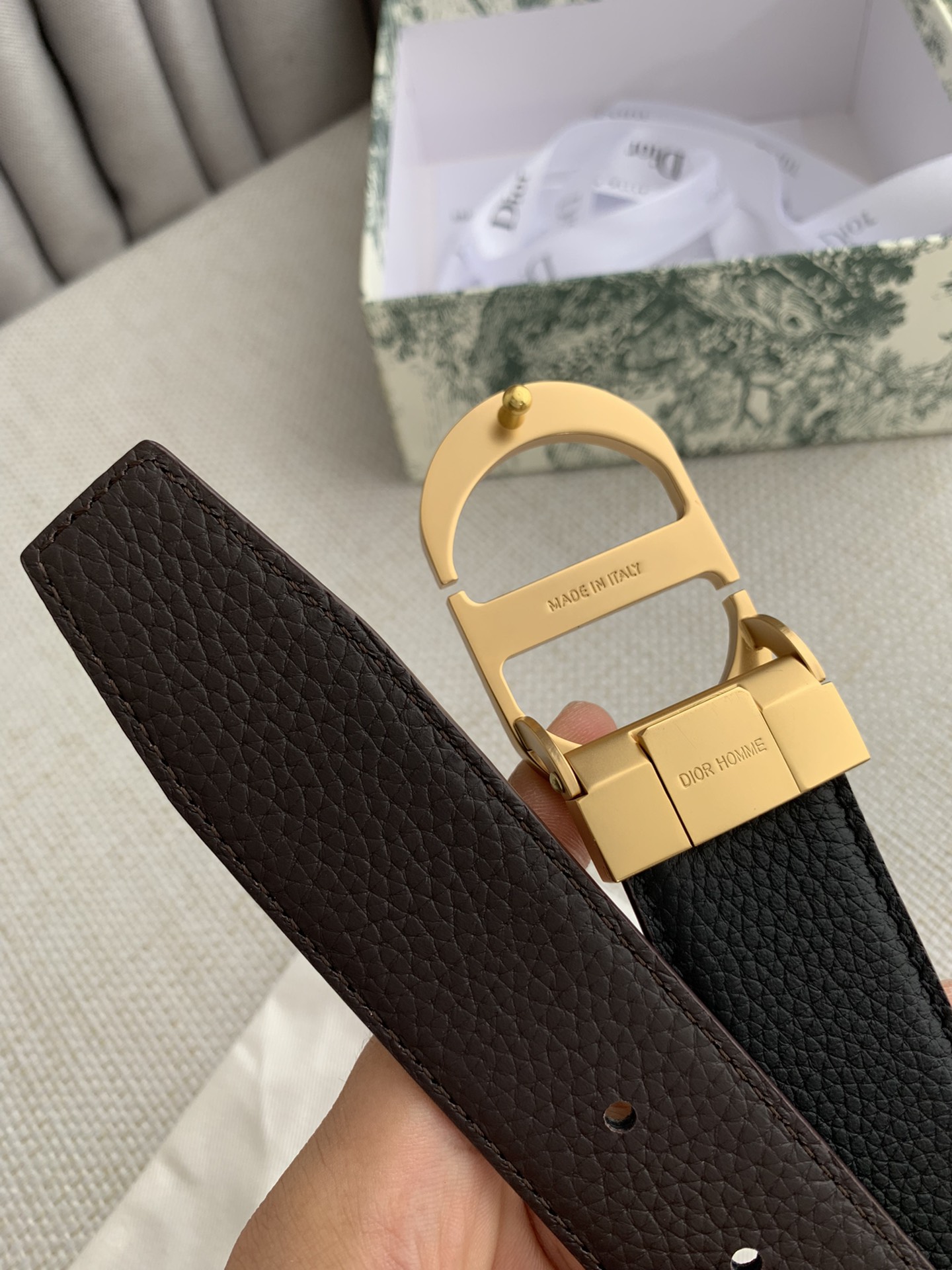 Dior Leather Belts 1:1 Mirror Version